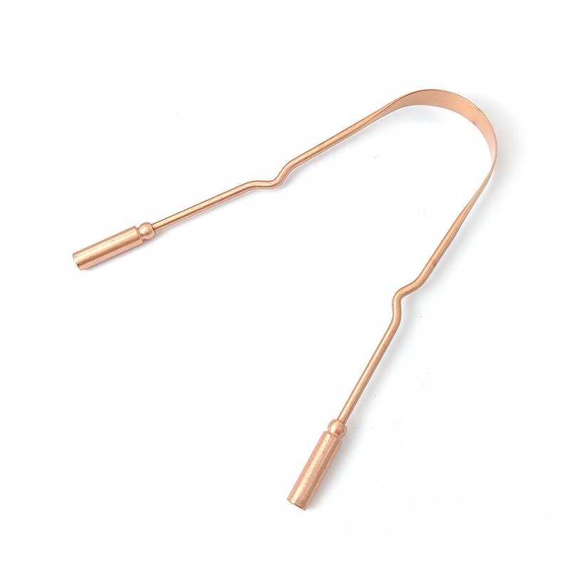 Pure Copper Tongue Cleaner Scraper