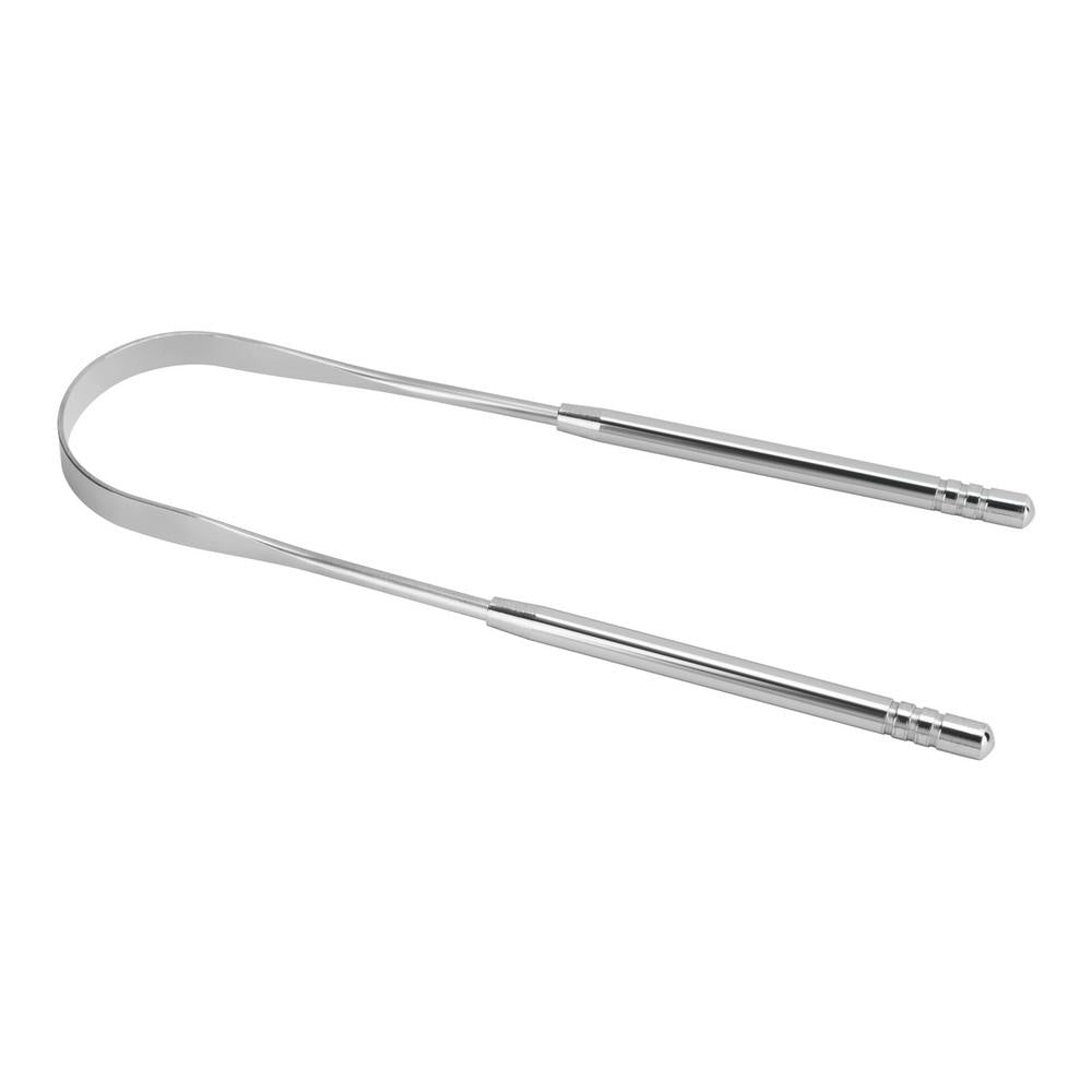 Premium Stainless Steel Tongue Scraper with Travel Case